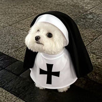 Funny Pet Nun Costume Halloween Dress